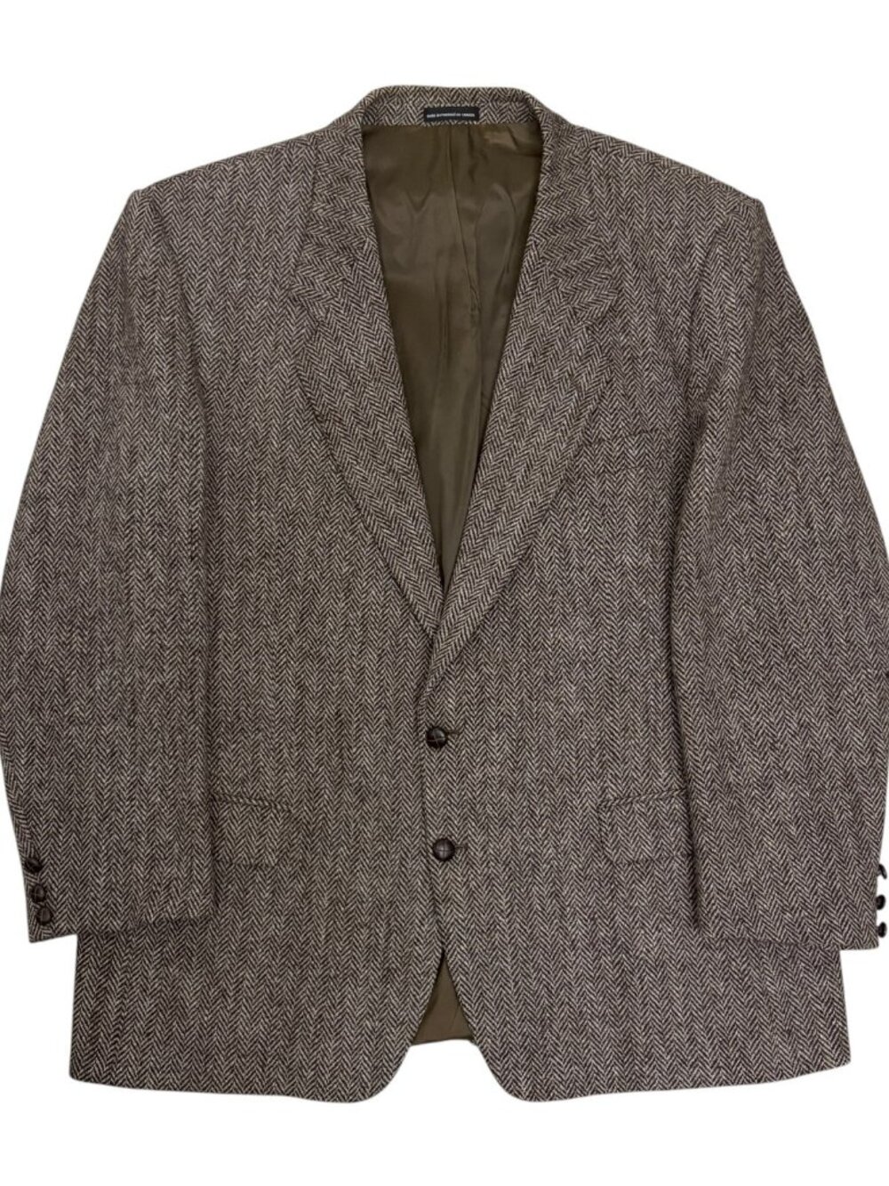 HARRIS TWEED Blazer Sport Coat SCOTTISH WOOL Vintage Jacket Mens 48L